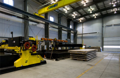 plasma cutting facility