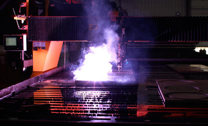 Industrial scale plasma cutters